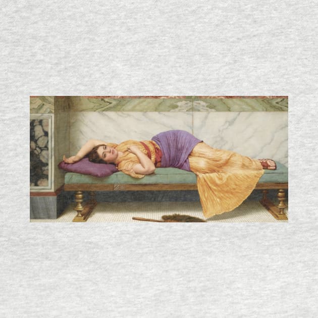 The Day Dream by John William Godward by Classic Art Stall